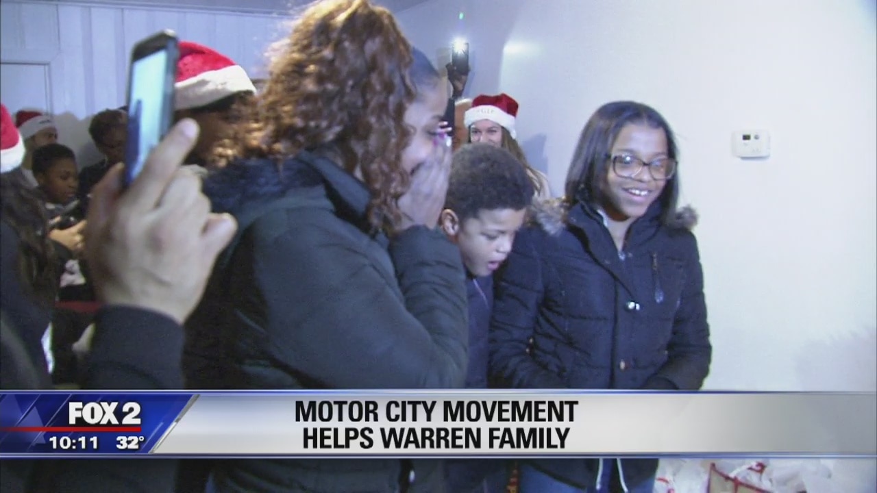 Motor City Movement Helps Warren Family