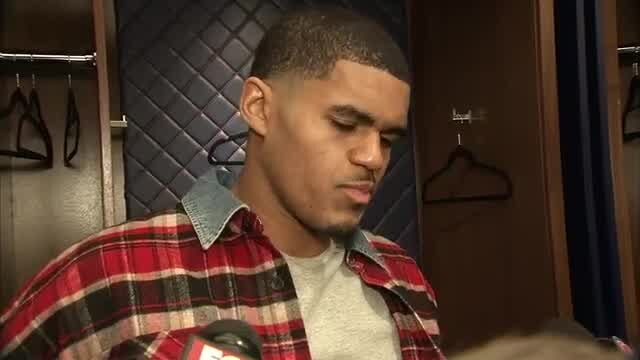 Harris, Drummond & SVG After 107-83 Win Over Pacers
