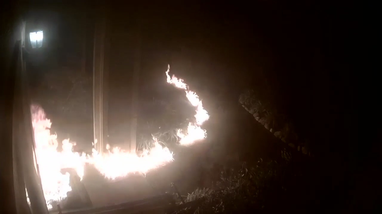 Authorities seek Orange County arsonist