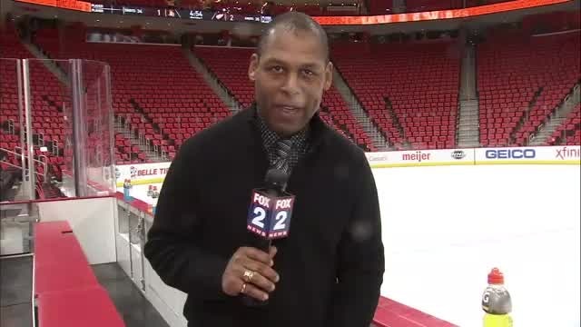 Woodriffe With AA, Zetterberg, Larkin & Blashill After 2-1 Win Over Sens