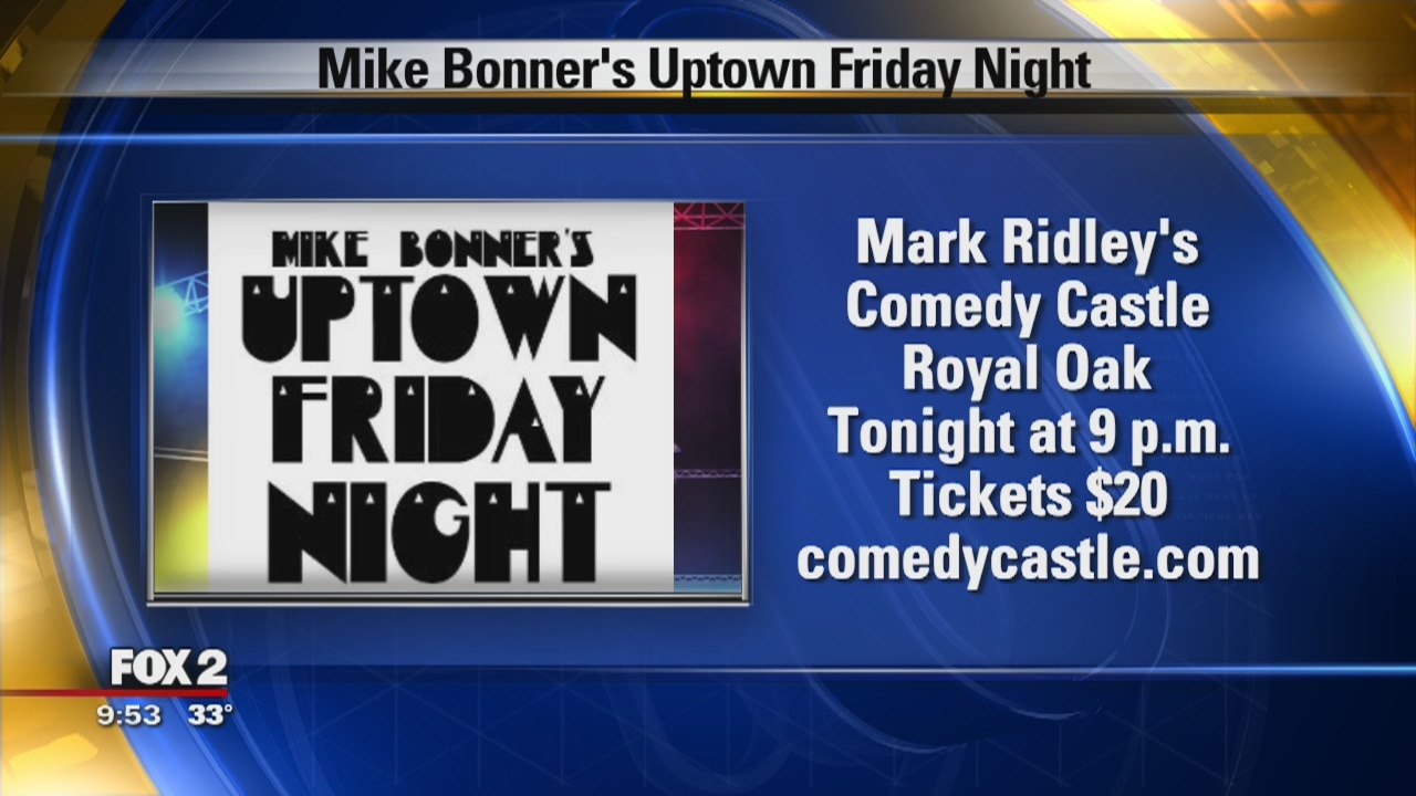 Check out the lineup for Mark Ridley's Comedy Castle's Friday show