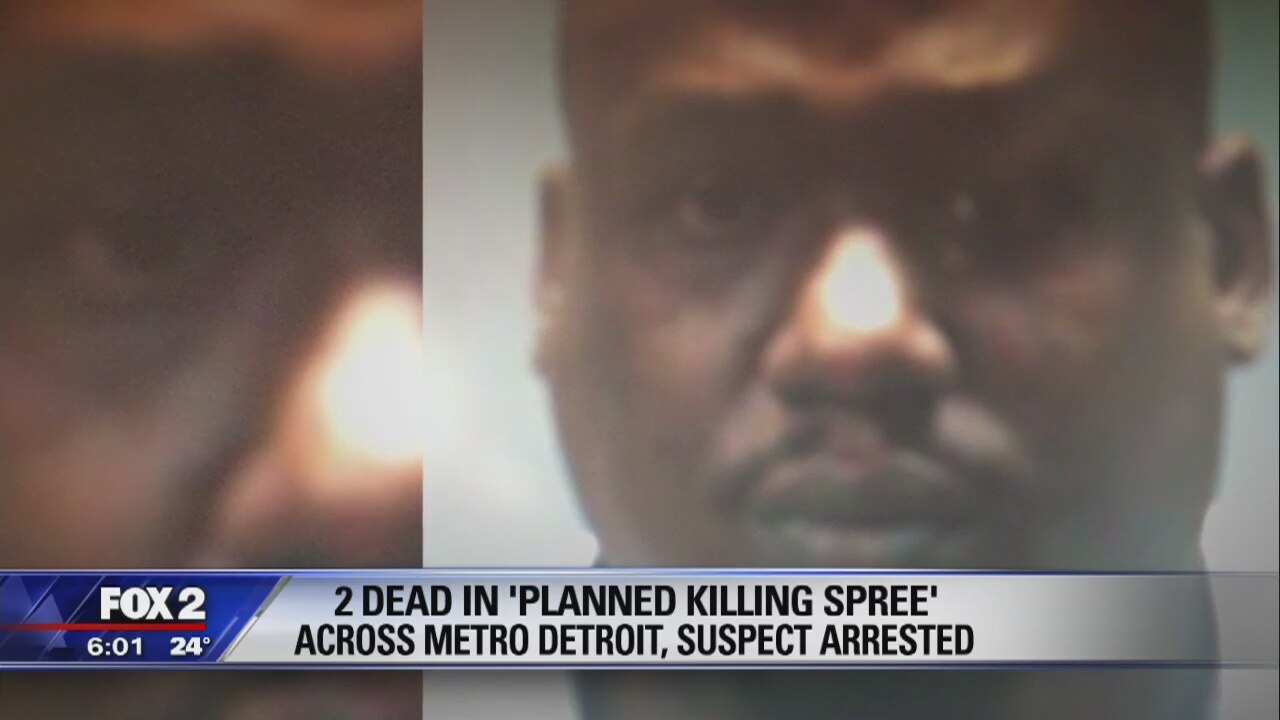 Sheriff: 2 dead in 'planned killing spree;' suspect arrested