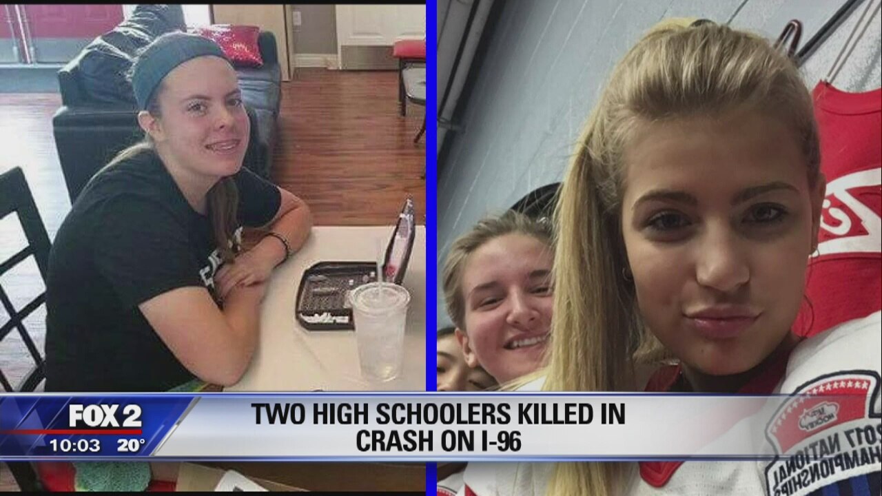 Two high school teens killed in I-96 rollover crash