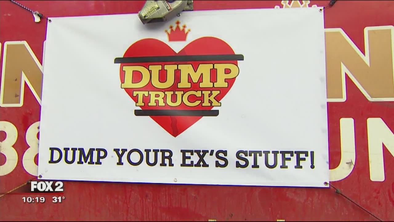 Get rid of your ex's junk on Valentine's Day with the Dump Trunk