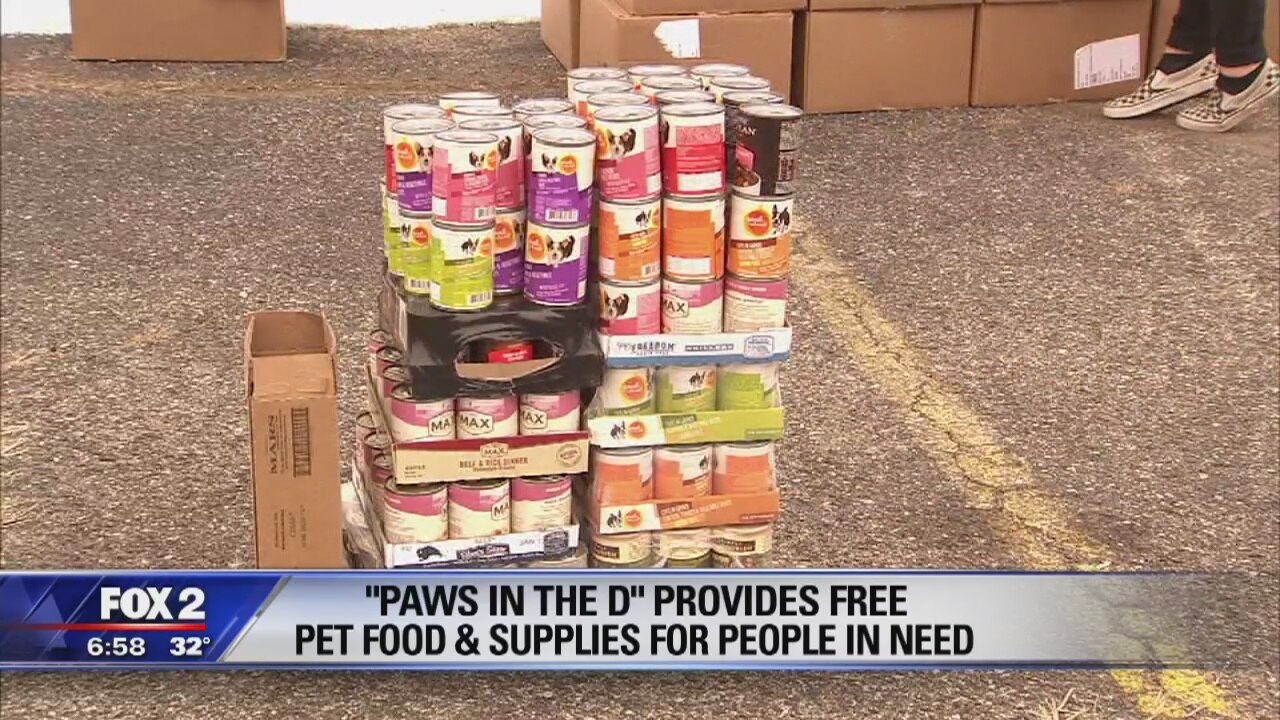 Paws in the D outreach event