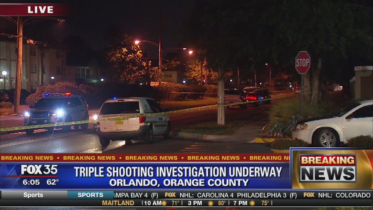 Triple shooting investigation underway
