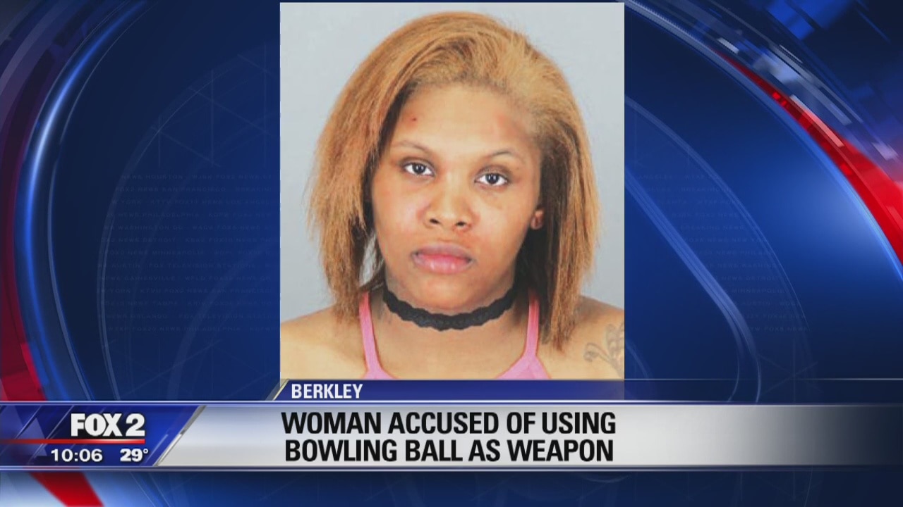 Woman accused of using bowling ball as a weapon
