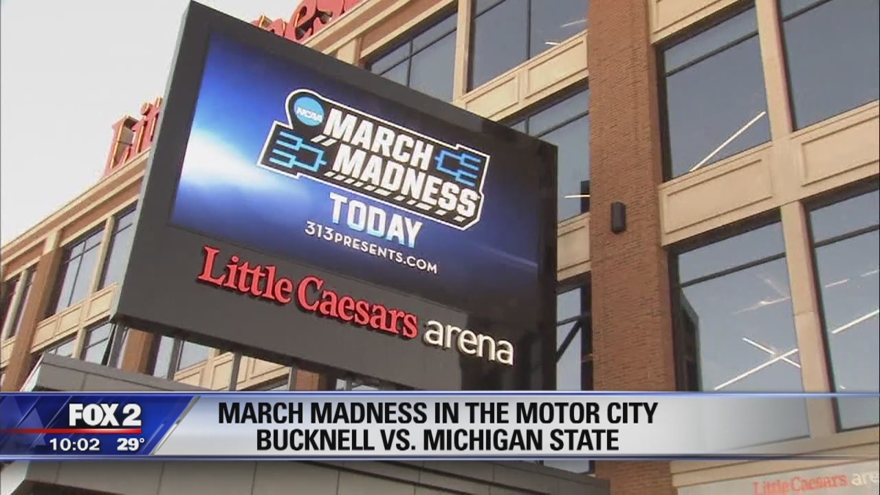 March Madness descends on downtown as MSU beats Bucknell