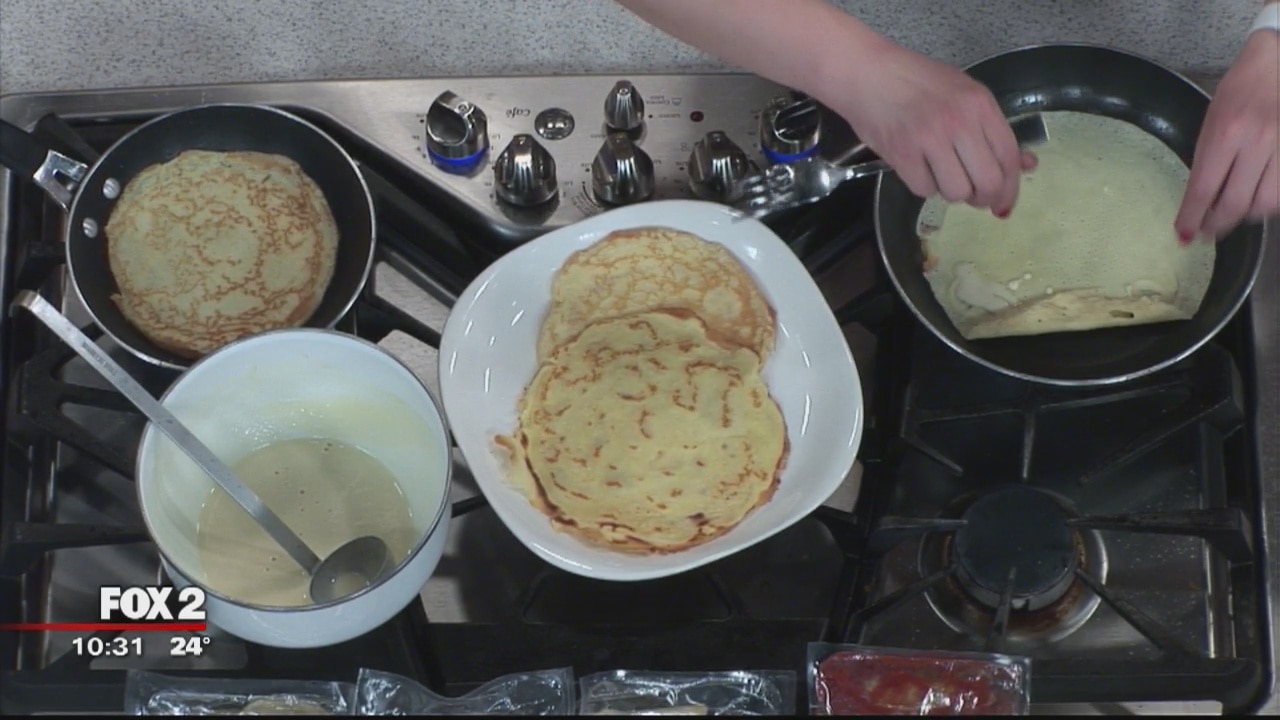 Magdalena Srodek prepares Nalesniki