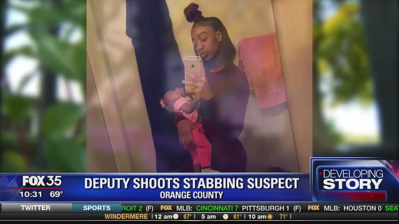 Deputy shoots stabbing suspect