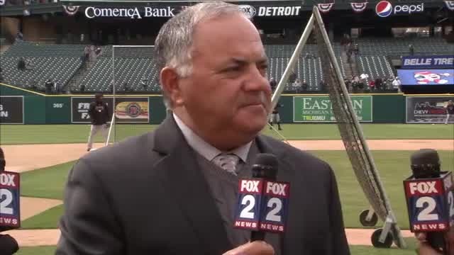 Woodriffe & Ermanni with Al Avila on Opening Day