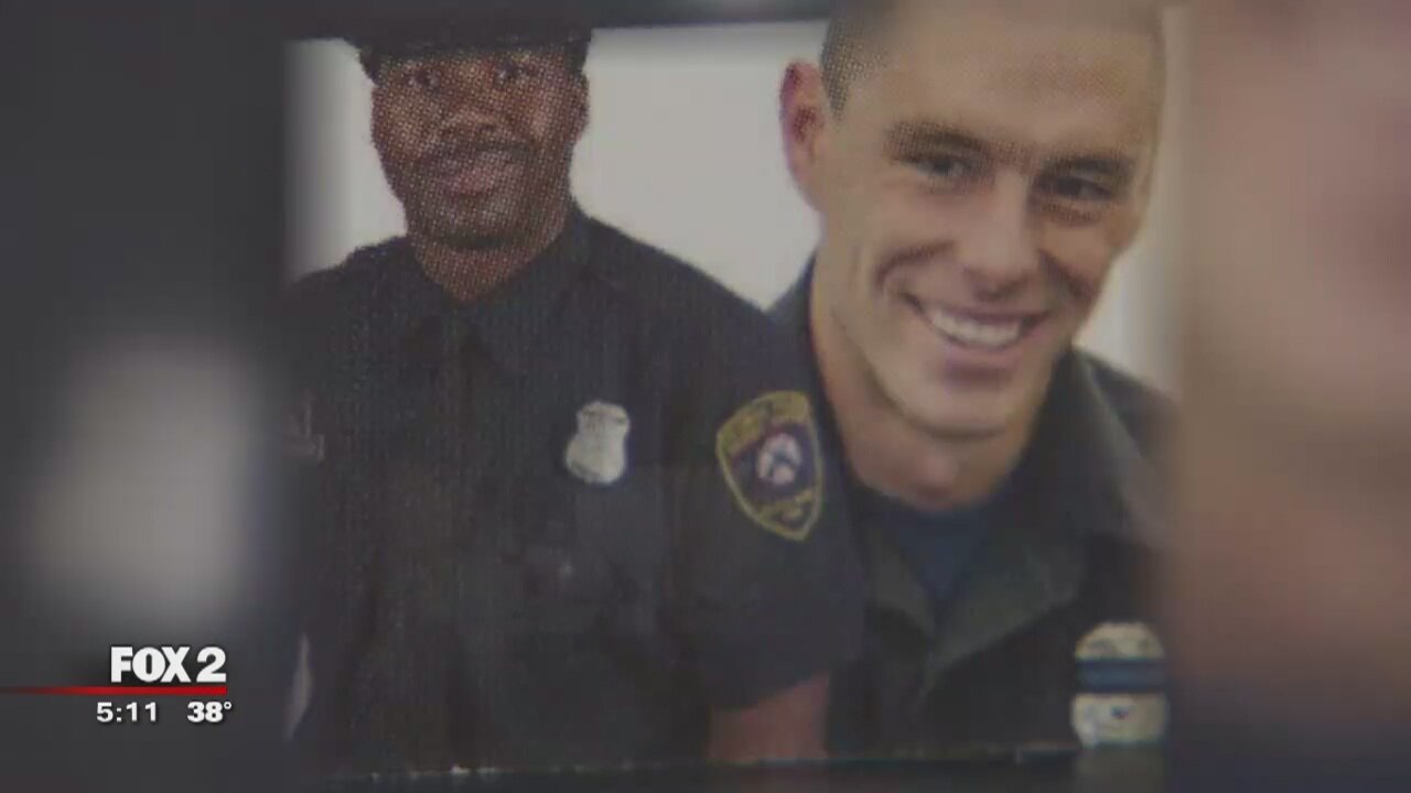 Widow honors Detroit officers killed with money for single moms