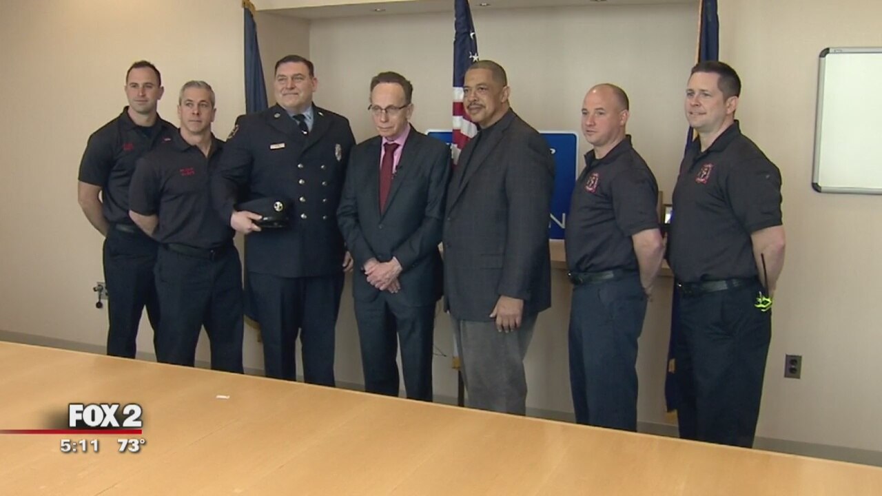6 Warren firefighters honored for going beyond call of duty