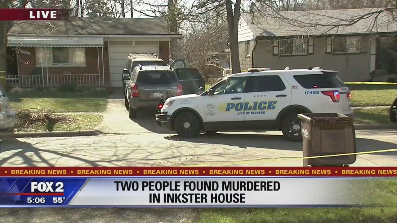 Michigan State Police investigate double murder in Inkster