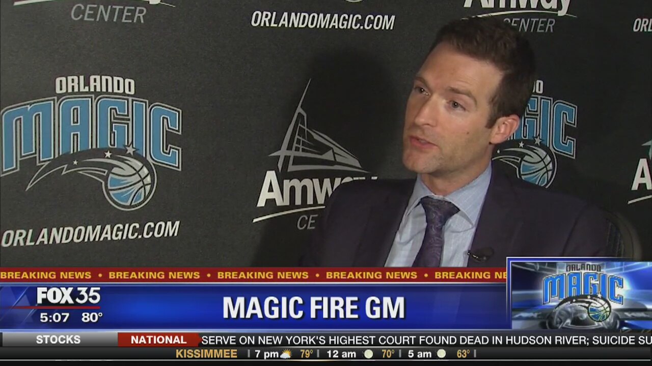Orlando Magic fire GM Hennigan
