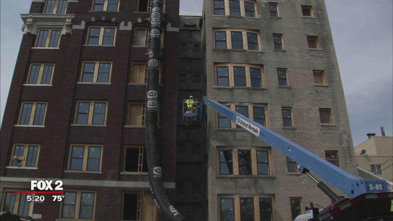 City renovating historic St. Rita apartments to house Detroit's homeless