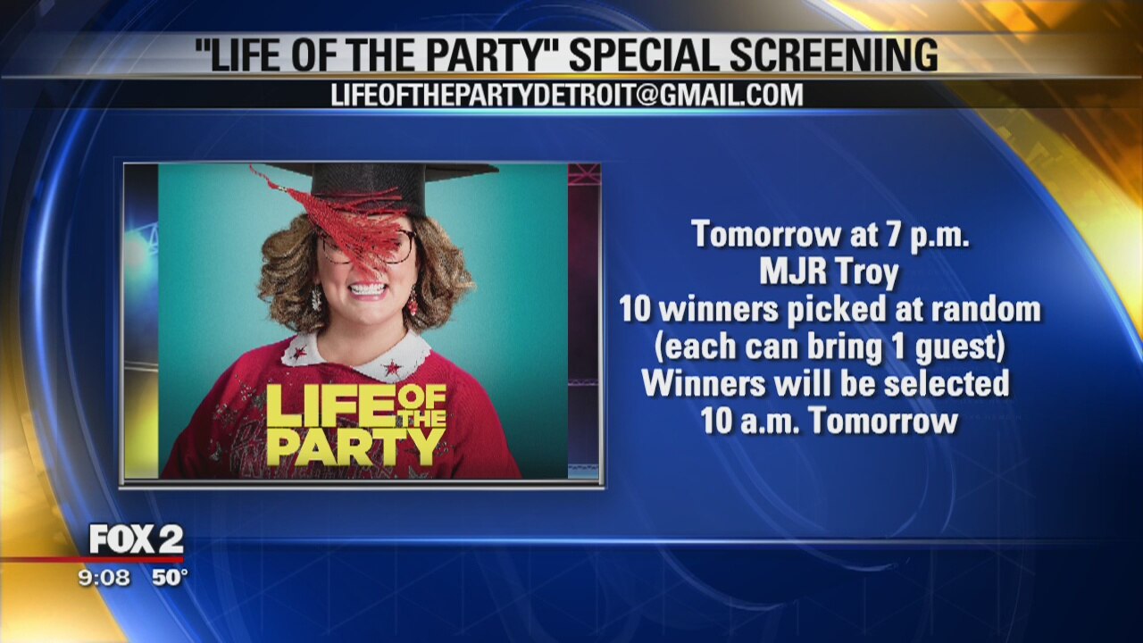"Life of the Party" Special Screening
