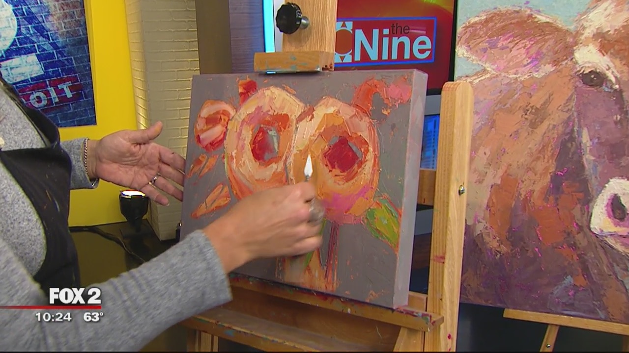 Learn to Paint with Knives at Art Birmingham