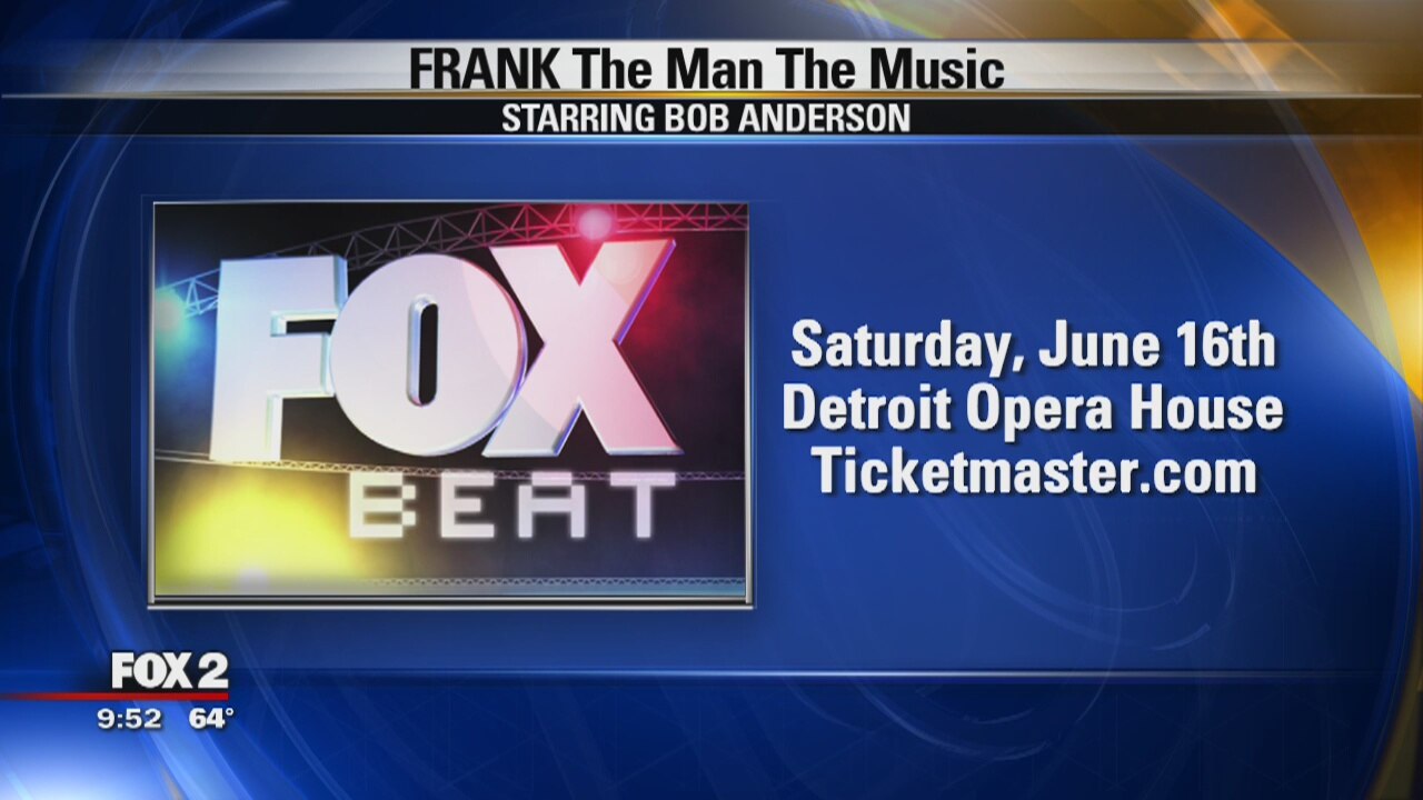 FRANK The Man The Music starring Bob Anderson