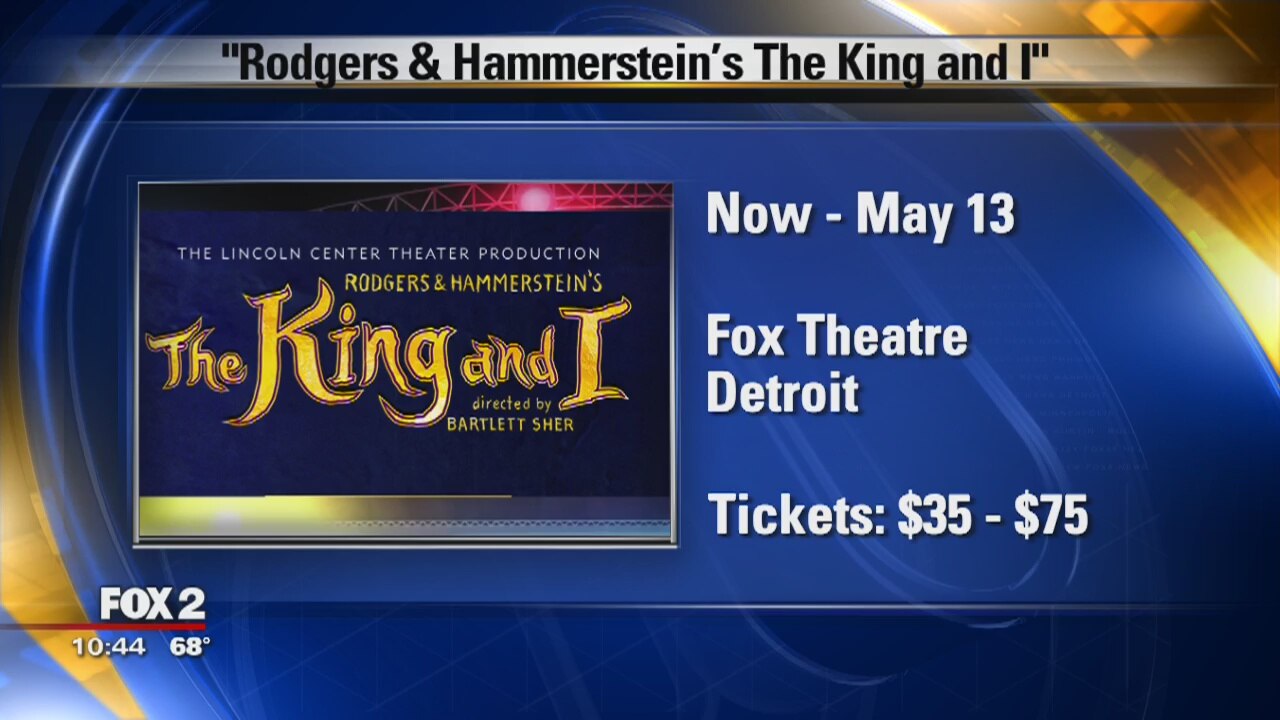 The King and I Now Playing at the Fox Theatre