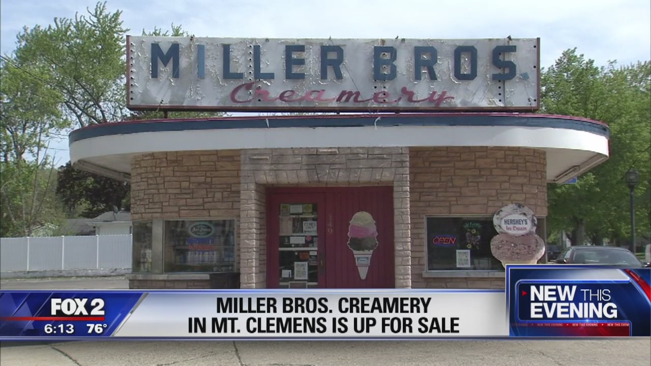 Iconic Miller Bros. Creamery up for sale in Mt. Clemens