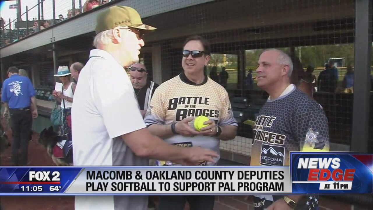 Oakland and Macomb county sheriffs raise $10K for PAL