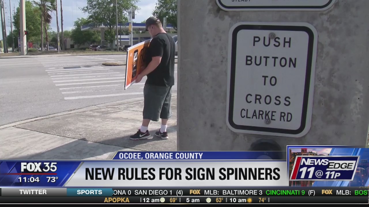 Ocoee has new rules for sign spinners