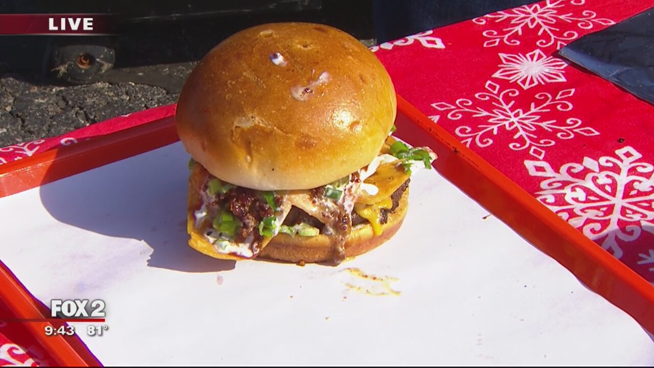 Bad Brad's Crunch Burger for Memorial day