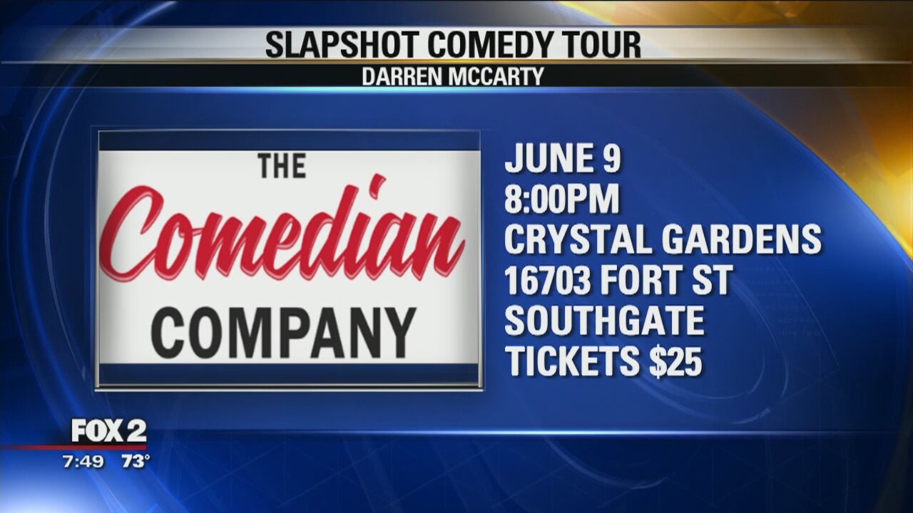 Darren McCarty teams up with comedians for Southgate show