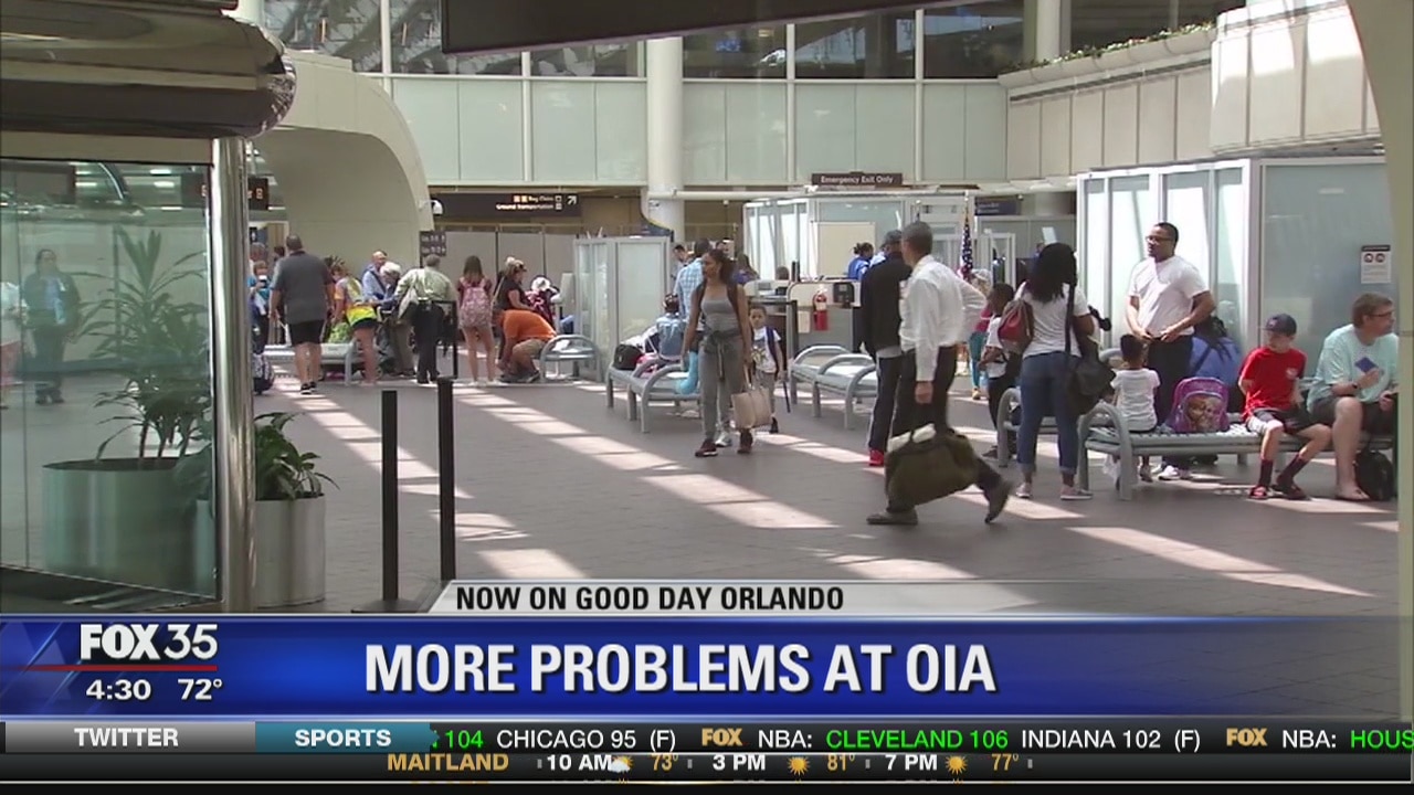 More problems at Orlando International Airport