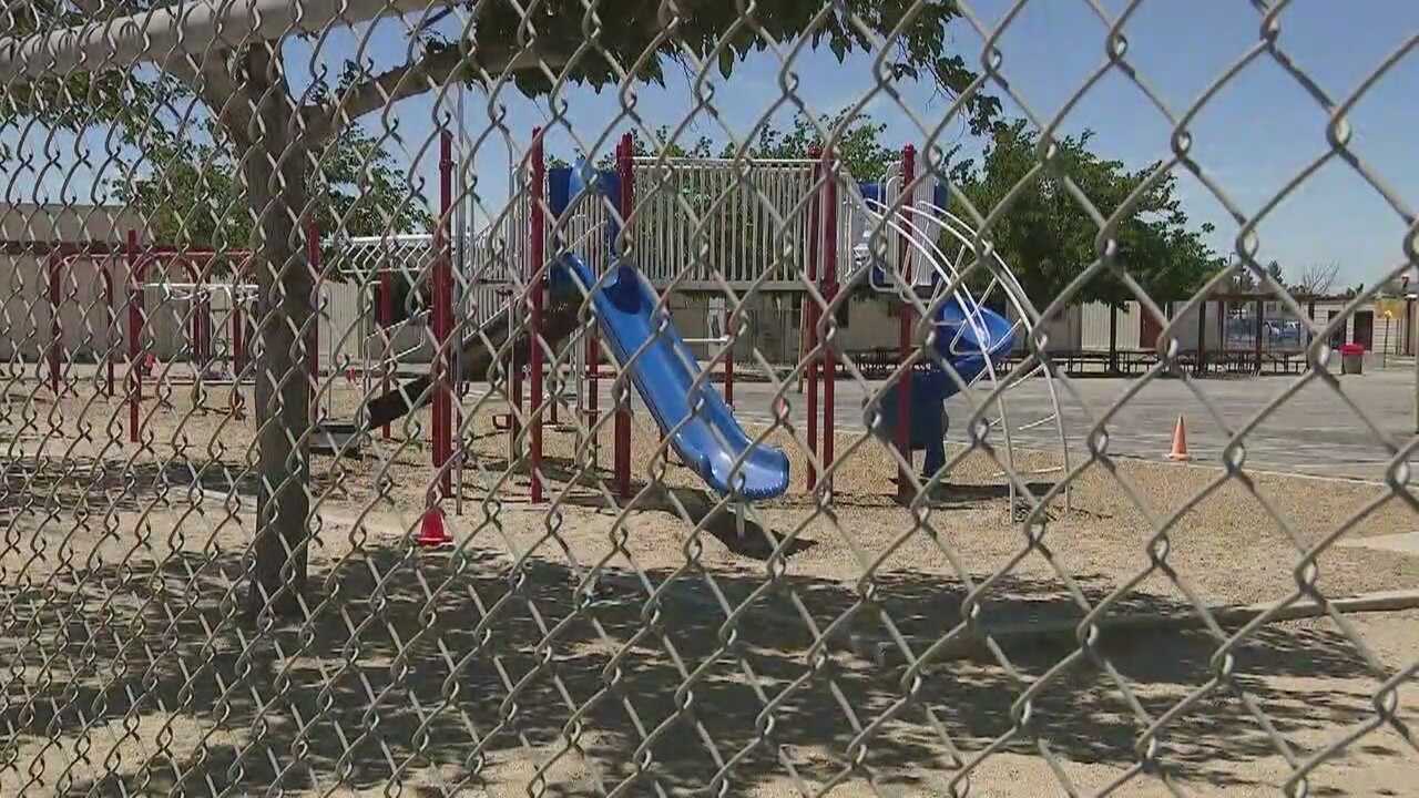 Razor blades found in elementary school playground