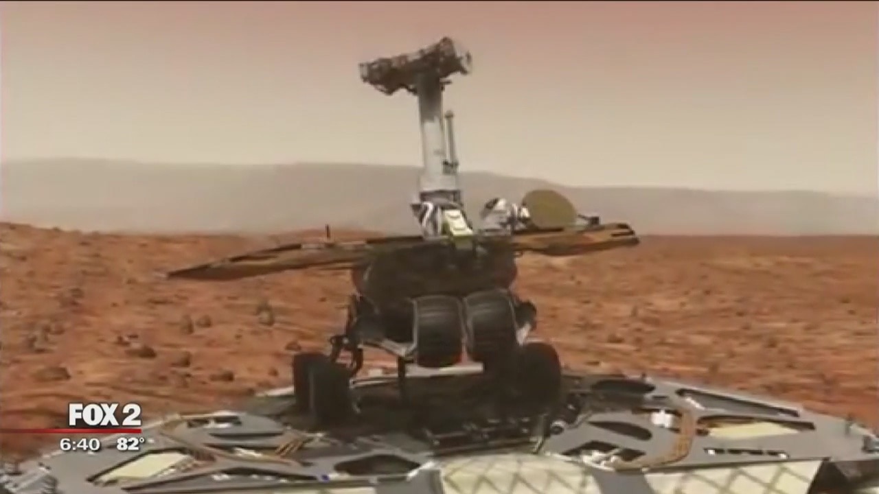 Huge Mars Dust Storm