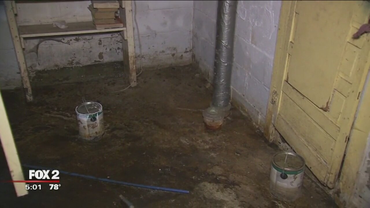 Detroiters with constant sewer backups tired of waiting for repairs