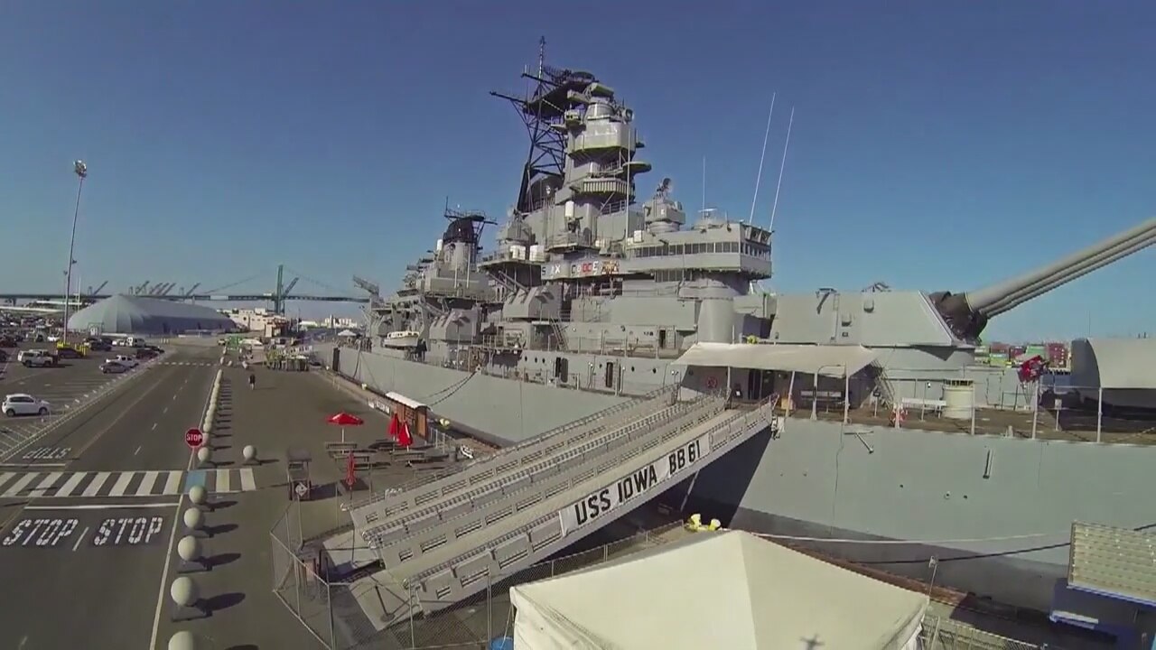USS Iowa Memorial Day service