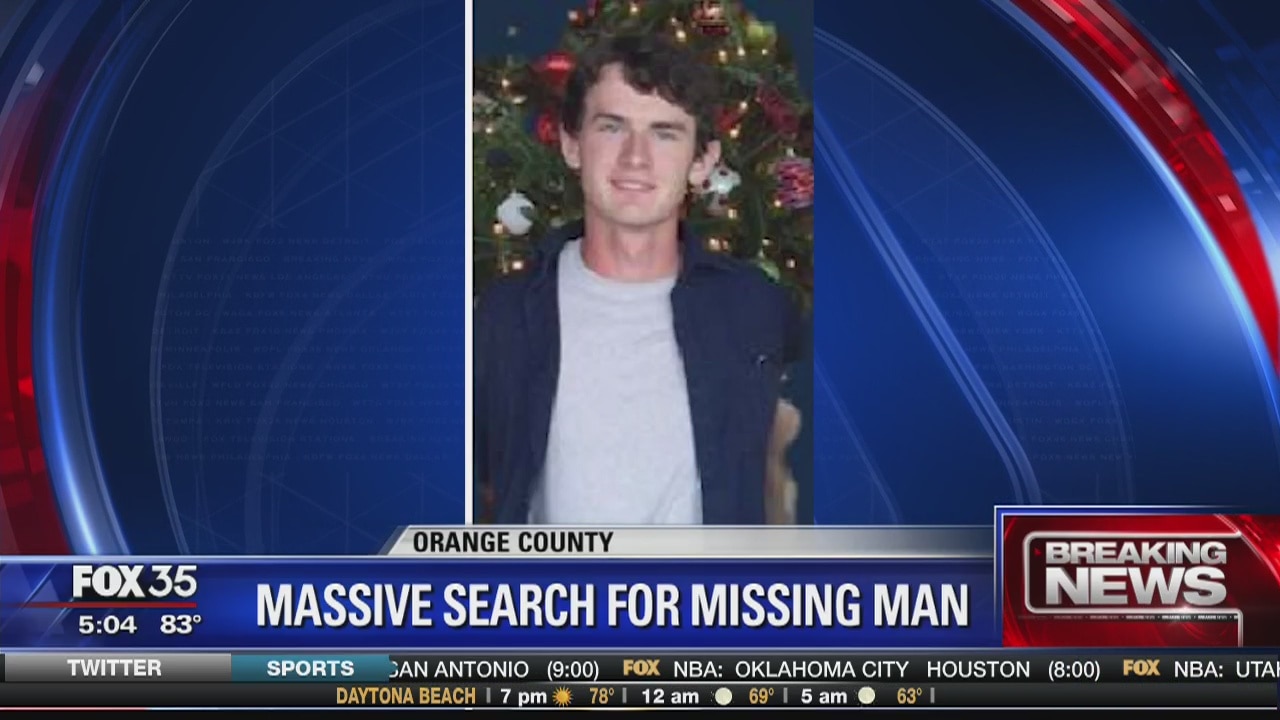 Massive search for missing Orange County man