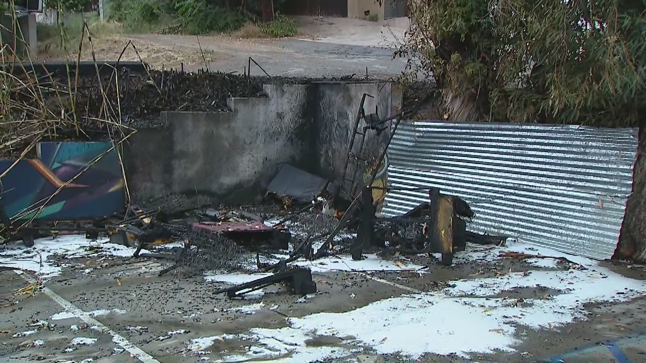 Arson investigation launched in Studio City