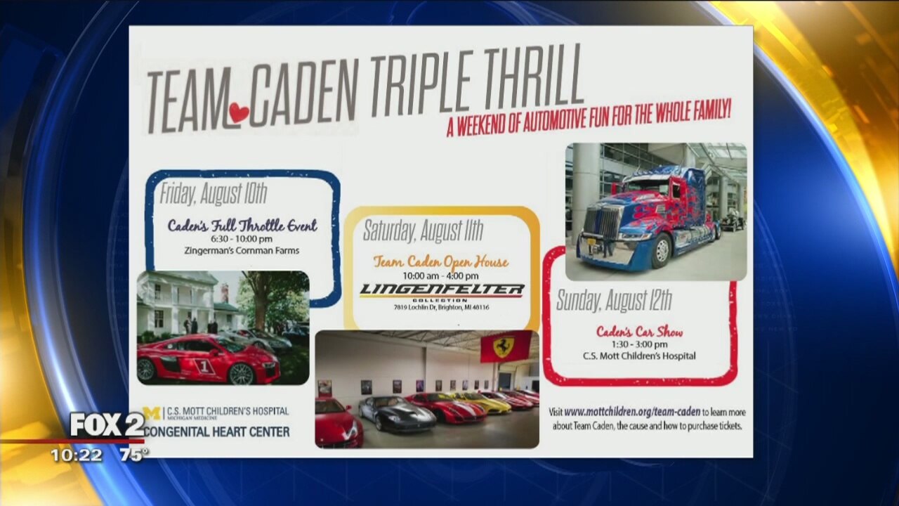 Team Caden fundraisers to support heart condition research