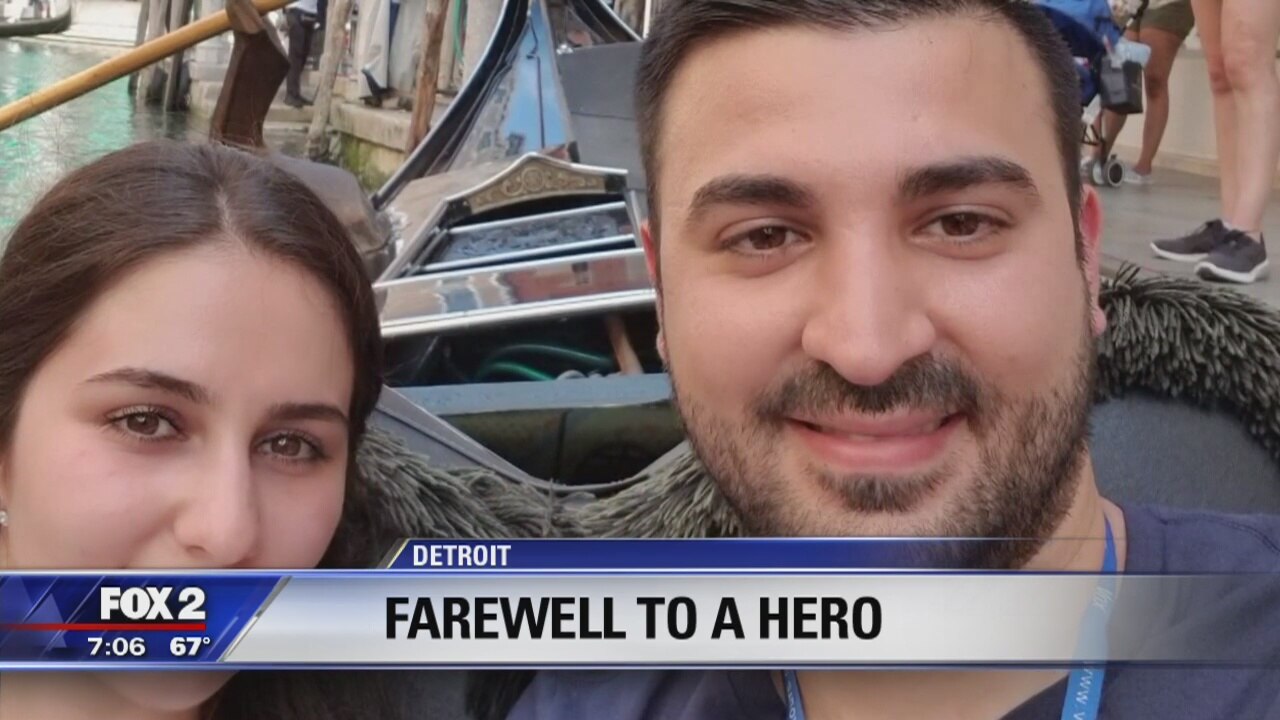 Funeral today for fallen Detroit Police Officer, Fadi Shukur