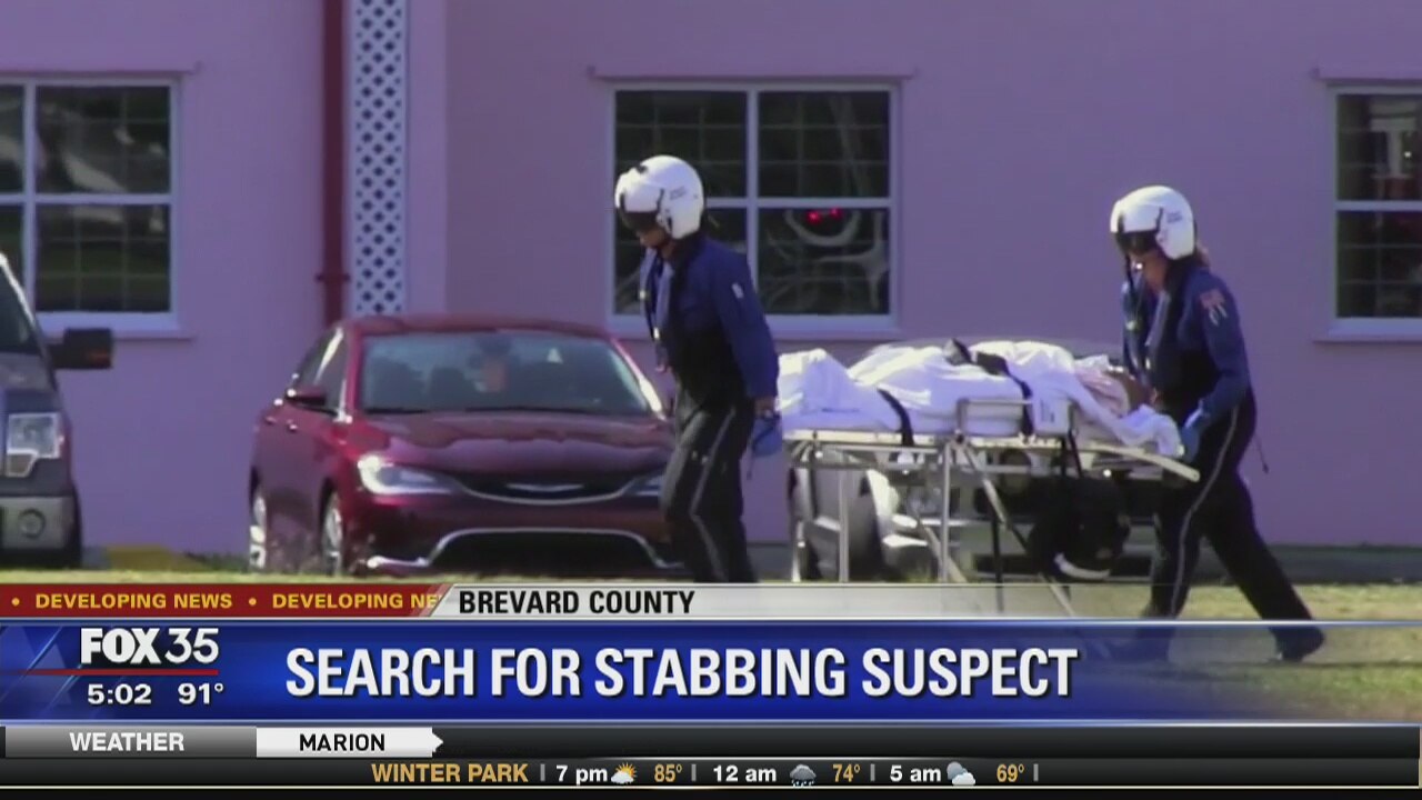 Search for Brevard County stabbing suspect