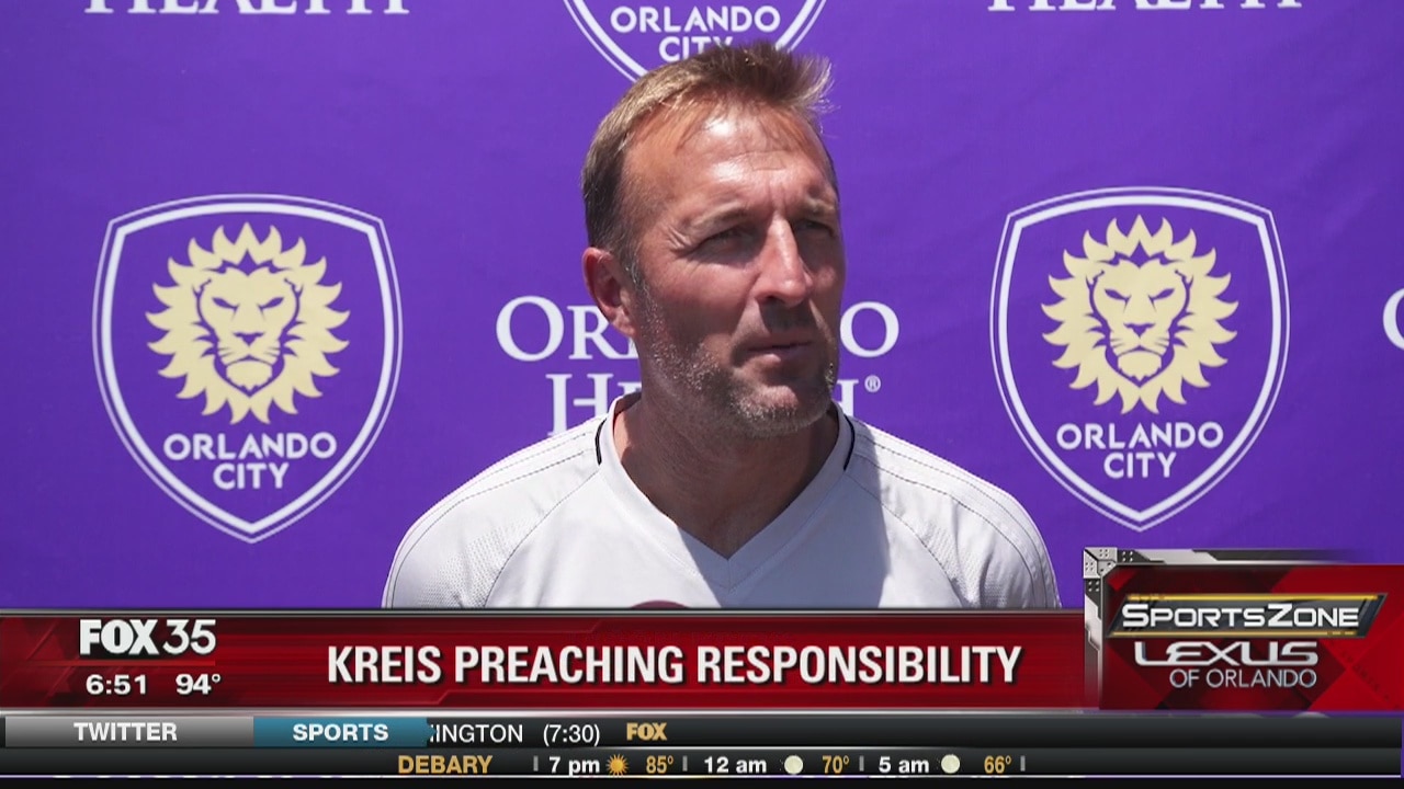 Orlando City coach preaching responsibility over losses