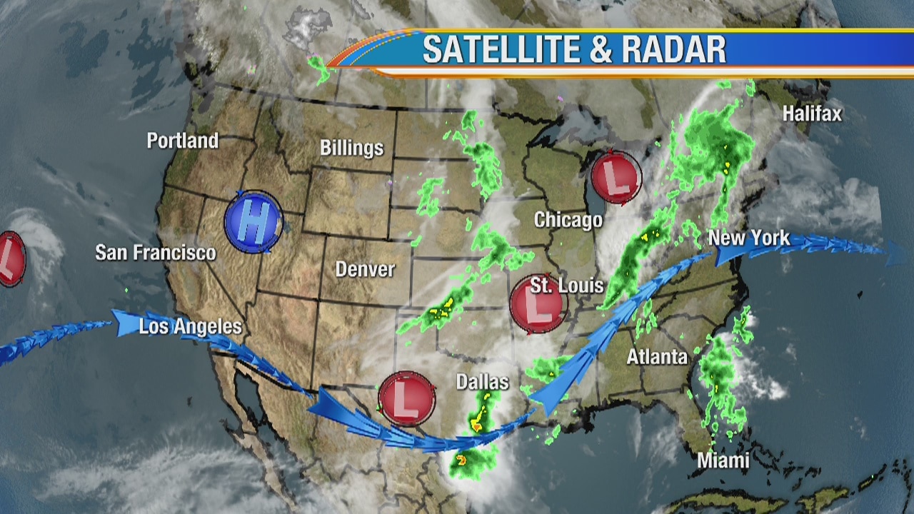 Friday morning weather forecast