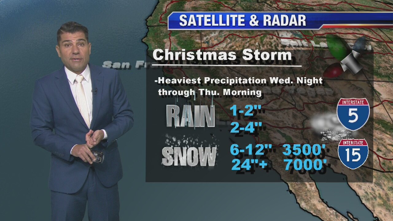 Weather Forecast for Tuesday, December 24