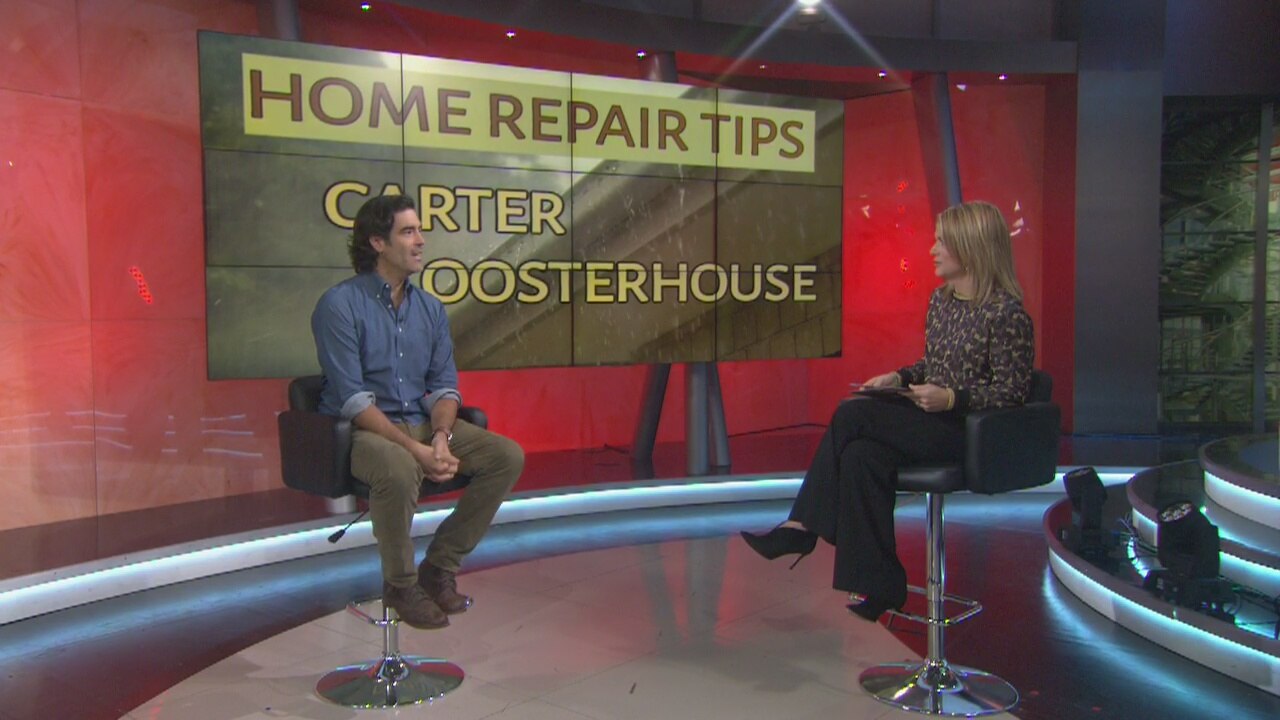 'Trading Spaces' star Carter Oosterhouse offers tips for roof leaks