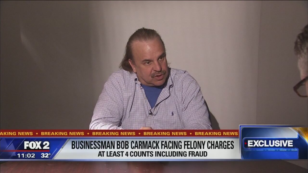 Detroit business owner Bob Carmack charged with 4 felonies