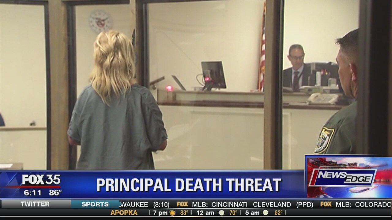 Police say school worker sent threats