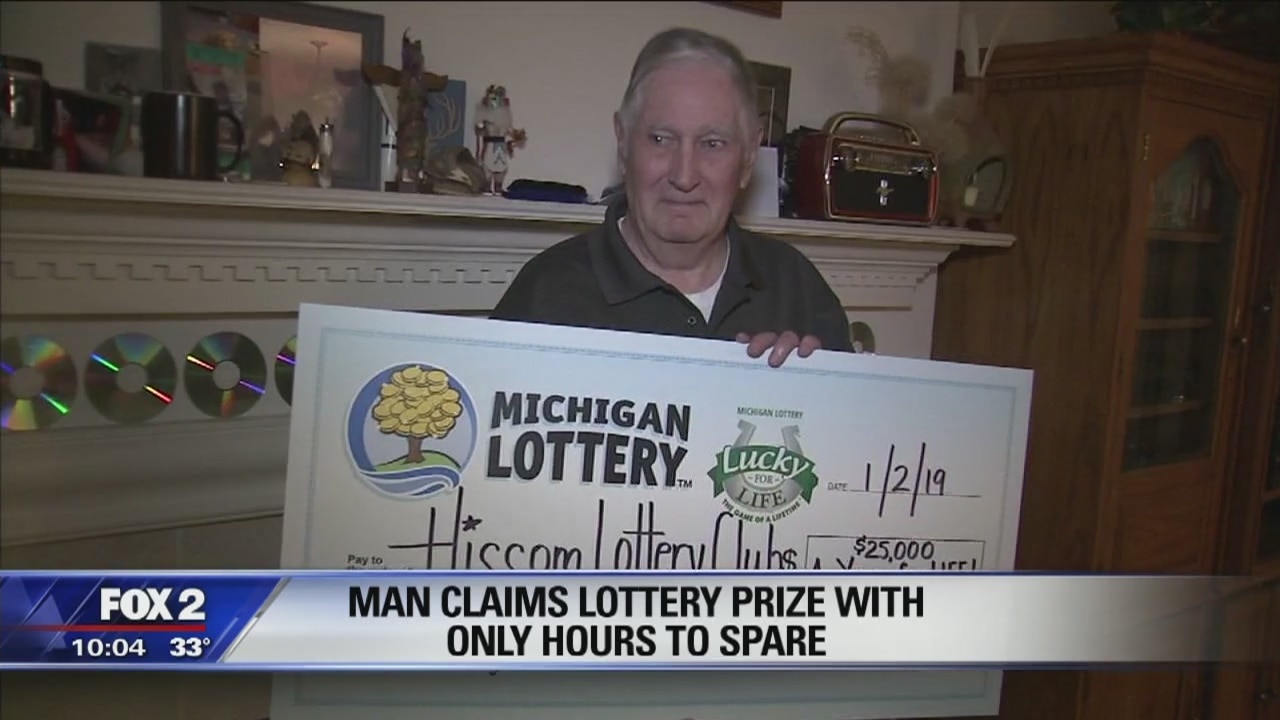 85-year-old claims Lucky for Life lottery prize with hours to spare