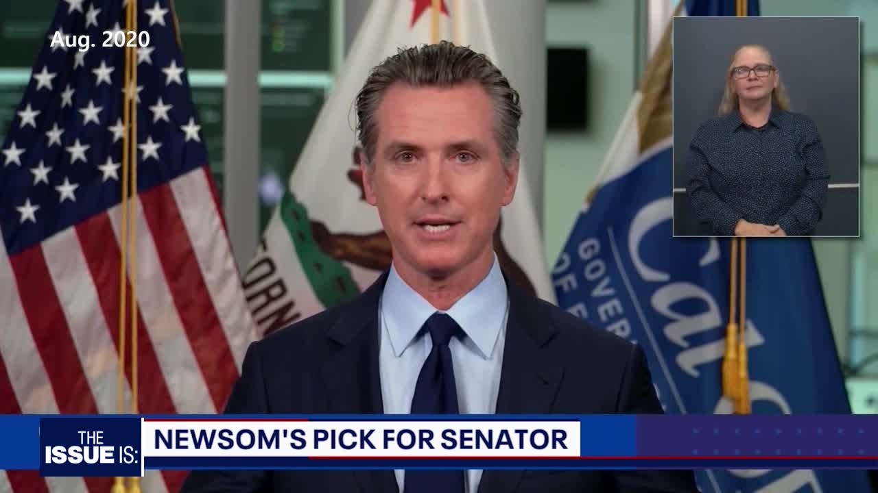 Gavin Newsom on Possibly Replacing Kamala Harris
