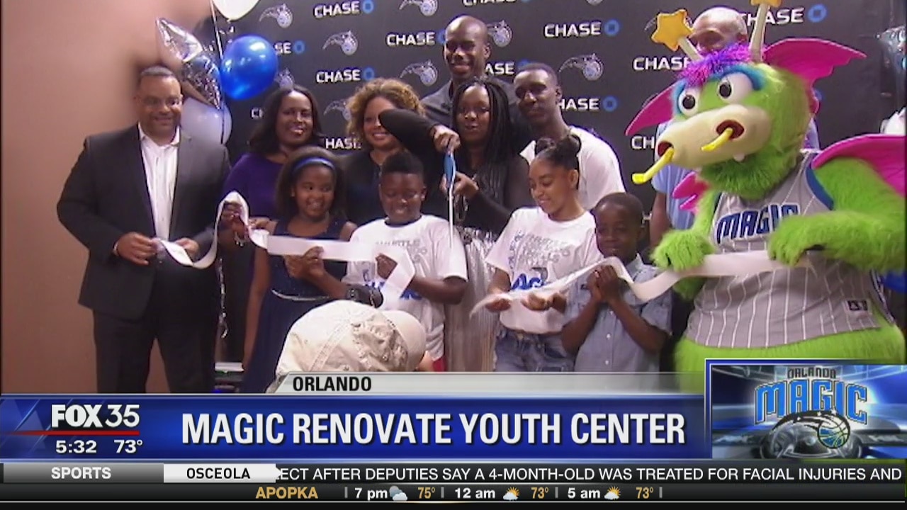 Orlando Magic renovate youth center