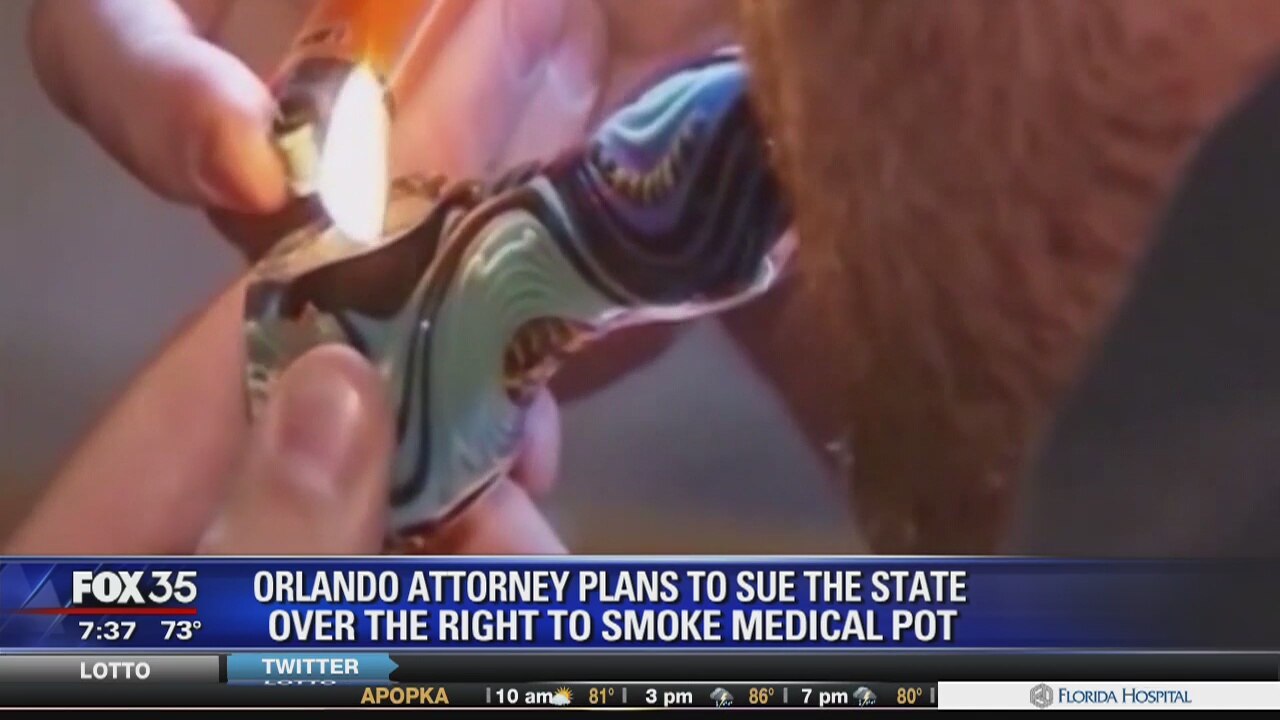 Orlando attorney plans to sue the state over the right to smoke medical pot