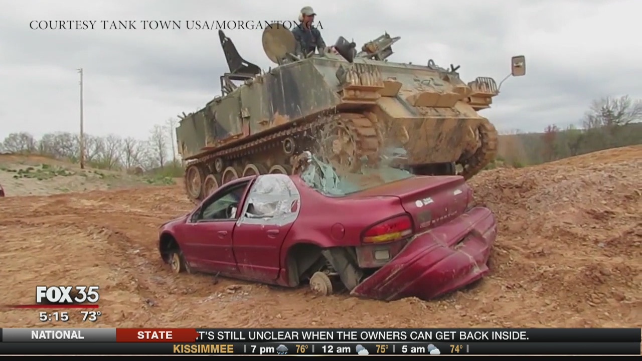 Proposed Florida attraction would let you drive a tank